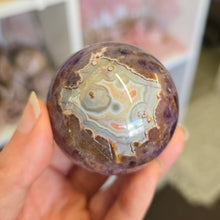 Load image into Gallery viewer, Amethyst Crazy Lace Sphere