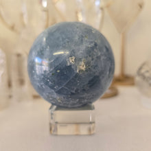 Load image into Gallery viewer, Blue Calcite Sphere