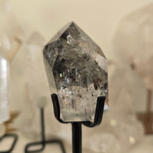 Load image into Gallery viewer, Garden Quartz Points on Stand
