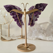 Load image into Gallery viewer, Lepidolite with Mica Butterfly Wings