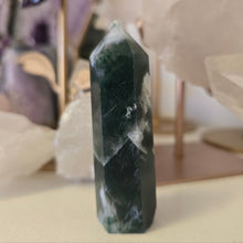 Load image into Gallery viewer, Moss Agate Tower