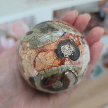 Load image into Gallery viewer, Money Agate Sphere