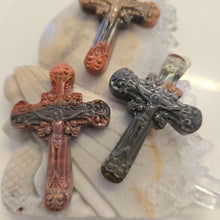 Load image into Gallery viewer, Alashan Agate Cross