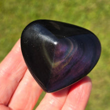 Load image into Gallery viewer, Rainbow Obsidian Heart