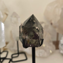 Load image into Gallery viewer, Garden Quartz Points on Stand