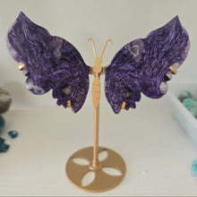 Load image into Gallery viewer, Charoite Wings - Rare
