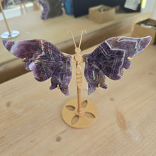 Load image into Gallery viewer, Chevron Amethyst Wings
