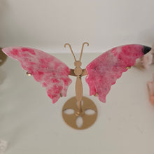 Load image into Gallery viewer, Rhodonite in Quartz Butterfly Wings