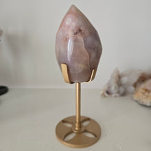 Load image into Gallery viewer, Pink Amethyst Flame with Stand