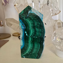 Load image into Gallery viewer, Malachite Chrysocolla Freeform Tower