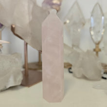 Load image into Gallery viewer, Rose Quartz Tower