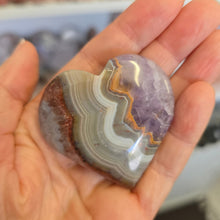 Load image into Gallery viewer, Amethyst Crazy Lace Heart