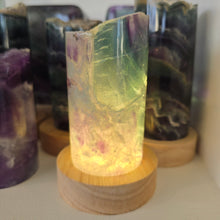 Load image into Gallery viewer, Rainbow Fluorite Lamp