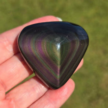 Load image into Gallery viewer, Rainbow Obsidian Heart