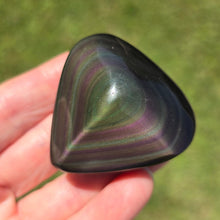 Load image into Gallery viewer, Rainbow Obsidian Heart