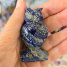 Load image into Gallery viewer, Lapis Lazuli Owl