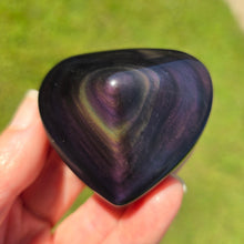 Load image into Gallery viewer, Rainbow Obsidian Heart