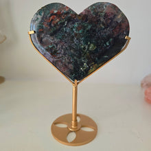 Load image into Gallery viewer, Ocean Jasper Heart