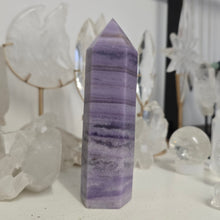 Load image into Gallery viewer, Silky Fluorite Tower