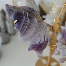 Load image into Gallery viewer, Chevron Amethyst Wings