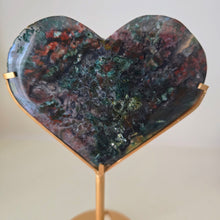 Load image into Gallery viewer, Ocean Jasper Heart