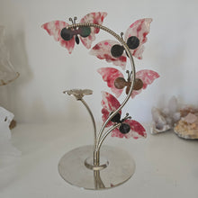 Load image into Gallery viewer, Rhodonite Butterfly Set