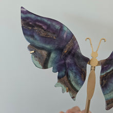 Load image into Gallery viewer, Fluorite Butterfly Wings