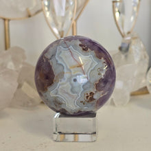 Load image into Gallery viewer, Amethyst Crazy Lace Sphere