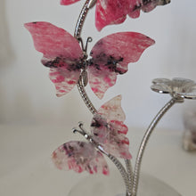 Load image into Gallery viewer, Rhodonite Butterfly Set