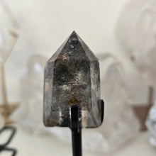 Load image into Gallery viewer, Garden Quartz Points on Stand