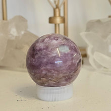 Load image into Gallery viewer, Pink Charoite Sphere - Rare