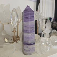 Load image into Gallery viewer, Silky Fluorite Tower