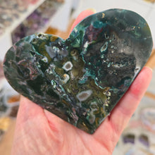 Load image into Gallery viewer, Ocean Jasper Heart