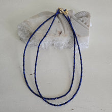 Load image into Gallery viewer, Lapis Lazuli Faceted Necklace