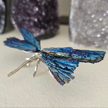 Load image into Gallery viewer, Aura Kyanite Dragonfly - Blue