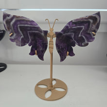 Load image into Gallery viewer, Chevron Amethyst Wings