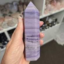 Load image into Gallery viewer, Silky Fluorite Tower
