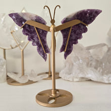 Load image into Gallery viewer, Lepidolite with Mica Butterfly Wings