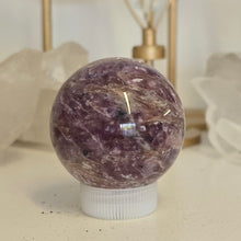 Load image into Gallery viewer, Pink Charoite Sphere - Rare