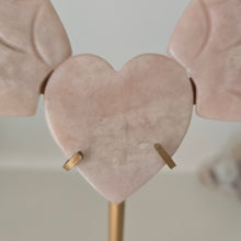 Load image into Gallery viewer, Pink Amethyst Heart Wings