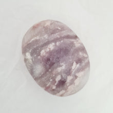 Load image into Gallery viewer, Pink Tourmaline in Quartz and Lepidolite Palmstone