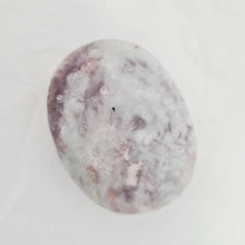 Load image into Gallery viewer, Pink Tourmaline in Quartz and Lepidolite Palmstone