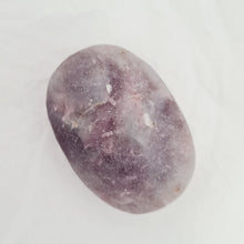 Load image into Gallery viewer, Pink Tourmaline and Lepidolite in Quartz Palmstone