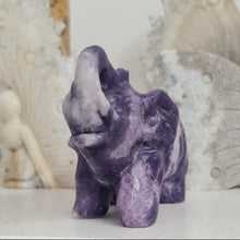 Load image into Gallery viewer, Lepidolite Elephant