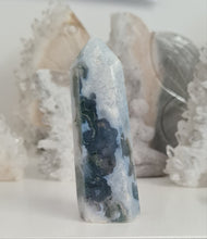 Load image into Gallery viewer, Moss Agate Tower
