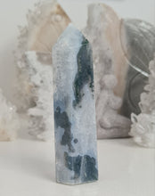 Load image into Gallery viewer, Moss Agate Tower