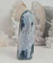 Load image into Gallery viewer, Moss Agate Tower