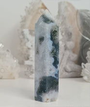Load image into Gallery viewer, Moss Agate Tower