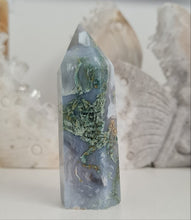 Load image into Gallery viewer, Moss Agate Tower