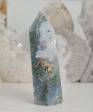 Load image into Gallery viewer, Moss Agate Tower